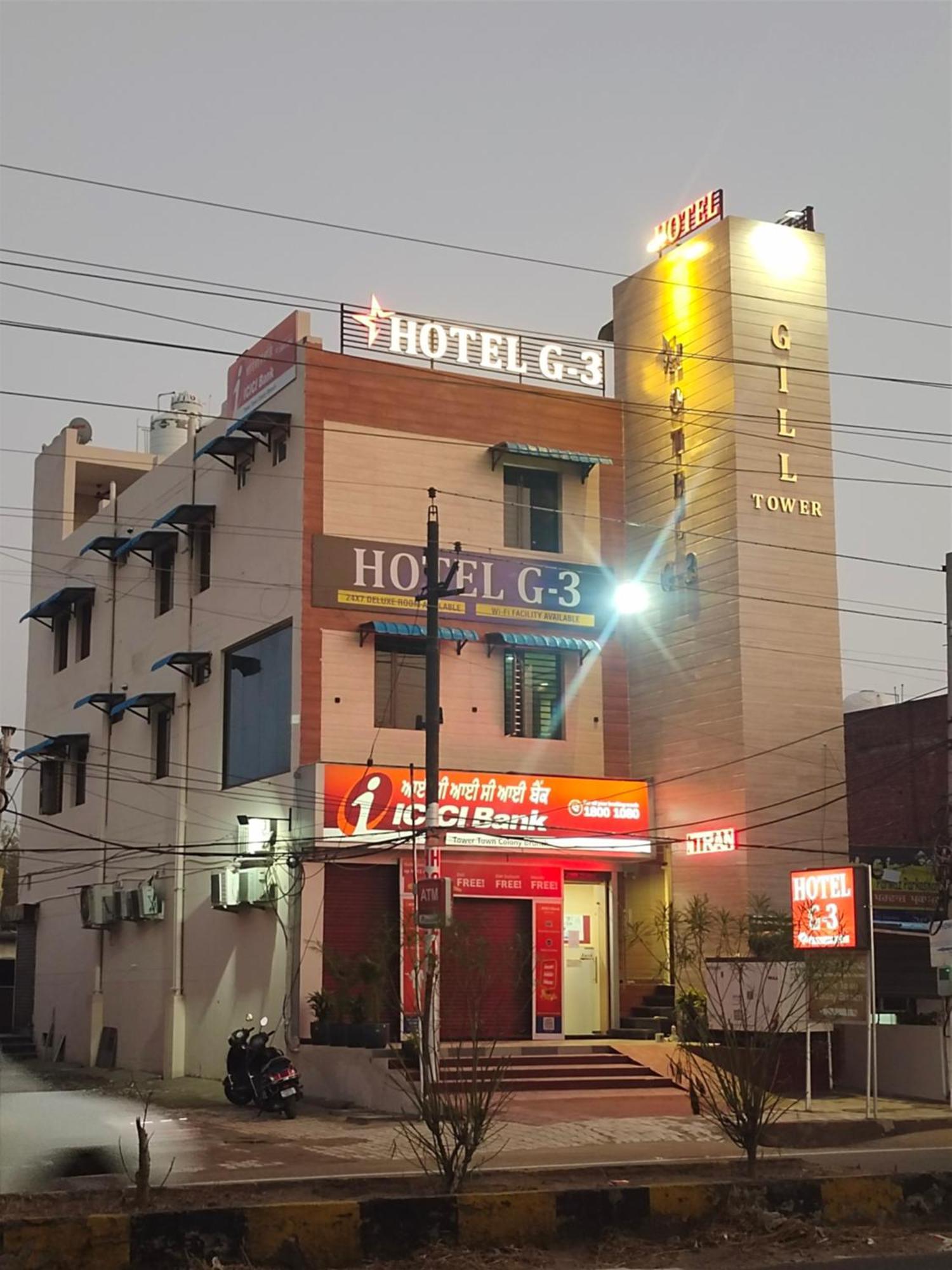 Hotel G-3 Jalandhar Exterior foto